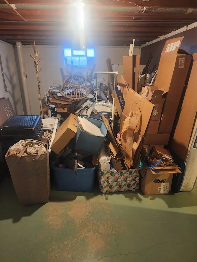 Roll-off dumpster container at job site for Roll Off Dumpster Rental in Rohnert Park